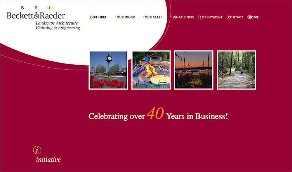 Beckett & Raeder website snapshot