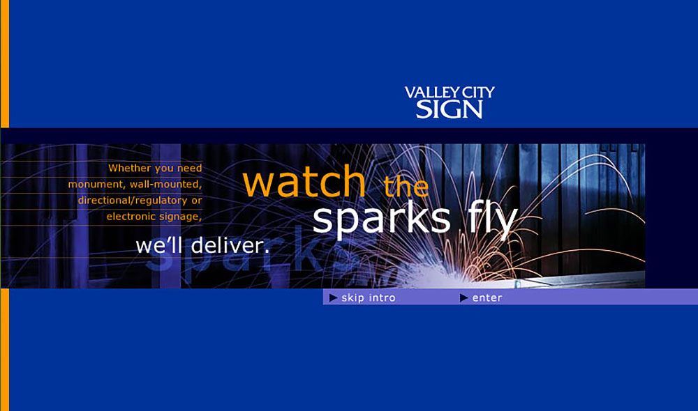 Valley City Sign website snapshot